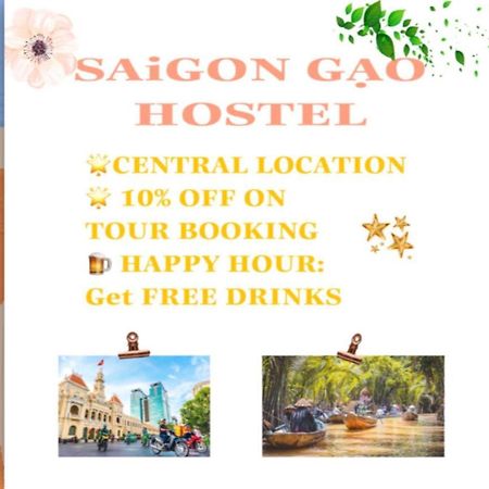 Saigon Gao Hostel Ciudad Ho Chi Minh  Exterior foto