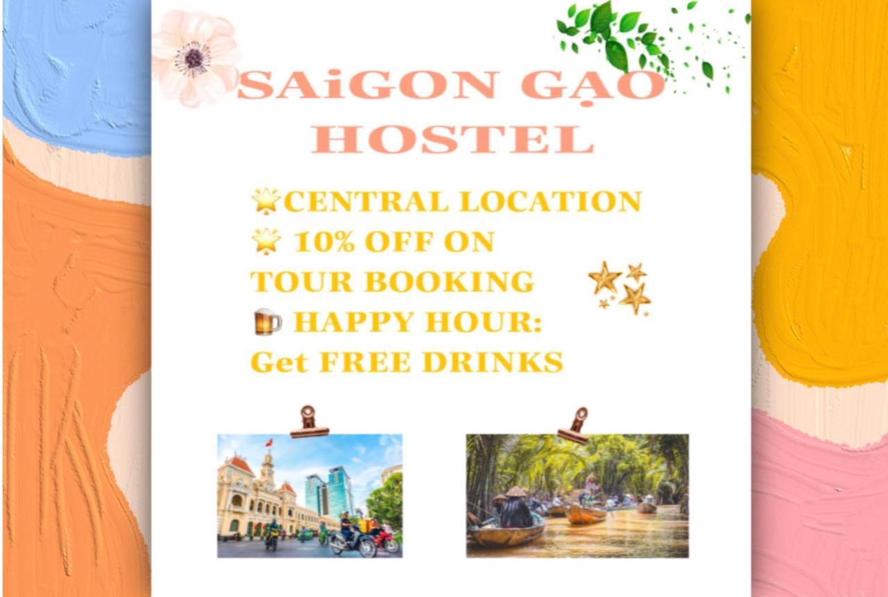 Saigon Gao Hostel Ciudad Ho Chi Minh  Exterior foto
